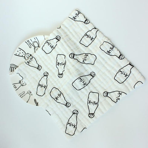Baby 6-layer gauze saliva towel cotton bath towel